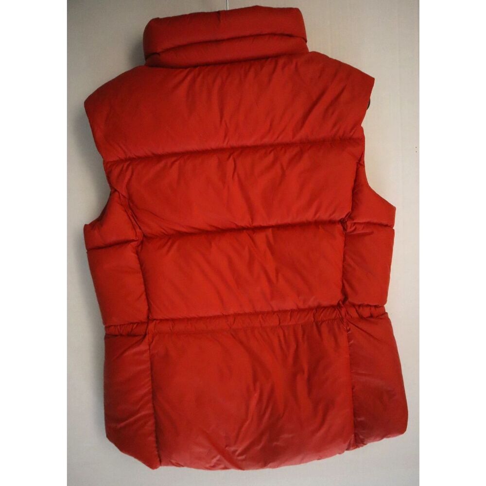 Soia & Kyo Women's Sz M Spice Orange Deanna Down Relaxed Fit Puffer Vest - Picture 13 of 15